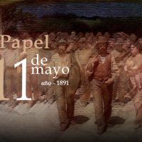 De cuando empezaban las reivindicaciones de trabajadores del 1 de mayo