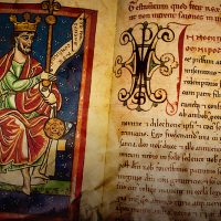 El rostro de los reyes en el Libro de las Estampas de la Catedral